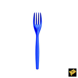 Widelczyki Plastikowe Easy PS Niebieski Przezroczyste 180mm (20 Sztuk)