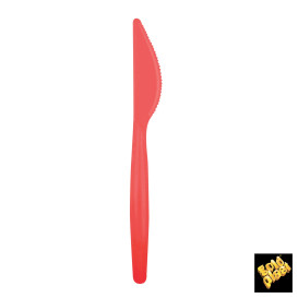 Nóż Plastikowi Easy PS Czerwerne 185mm (20 Sztuk)