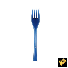 Widelczyki Plastikowe Fly Niebieski Przezroczyste 140mm (50 Sztuk)