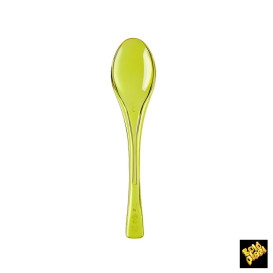 Łyżka Plastikowe Fly Żółty Przezroczyste 145mm (50 Sztuk)