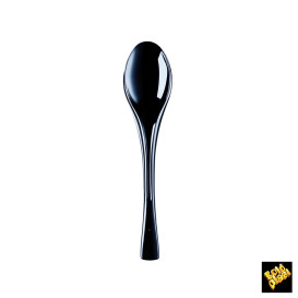 Łyżka Plastikowe Fly Czarni 145mm (3000 Sztuk)