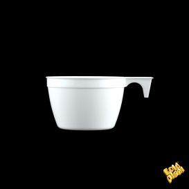 Filiżanki Plastikowe PP Cup Białe 90ml (50 Sztuk)