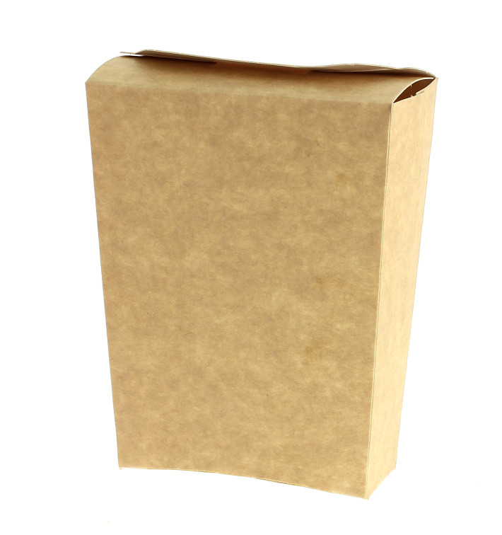 Pojemniki Kraft Zamknięte na Frytki (450 Sztuk) Pojemniki Kraft Zamknięte na Frytki (450 Sztuk)