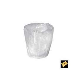 Kubki Plastikowe Koktajl w Papierku Przezroczyste PS 200ml (50 Sztuk)