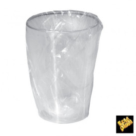 Kubki Plastikowe Księżyc w Papierku Przezroczyste PS 230ml (500 Sztuk)