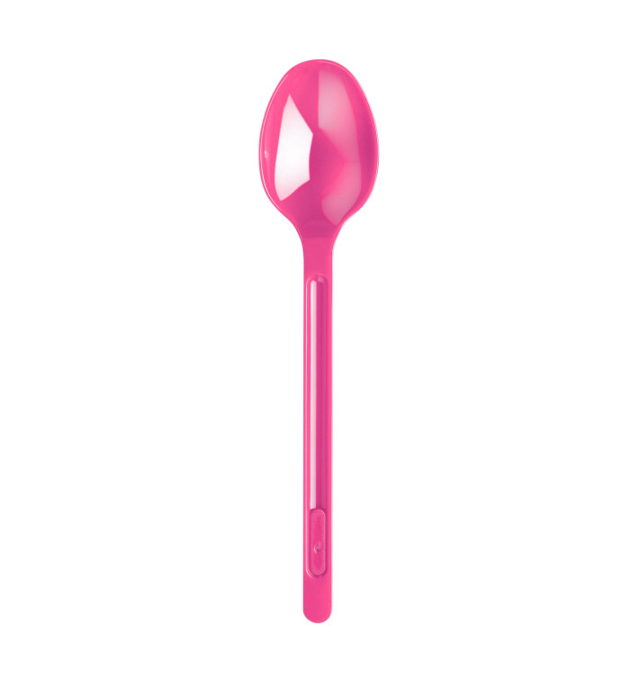 Łyżka Plastikowe Fuchsia PS 175mm (20 Sztuk) Łyżka Plastikowe Fuchsia PS 175mm (20 Sztuk)
