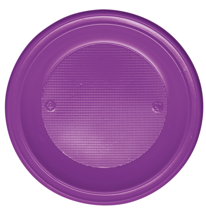 Talerz Plastikowe PS Głębokie Fioletowa Ø220mm (30 Sztuk) Talerz Plastikowe PS Głębokie Fioletowa Ø220mm (30 Sztuk)