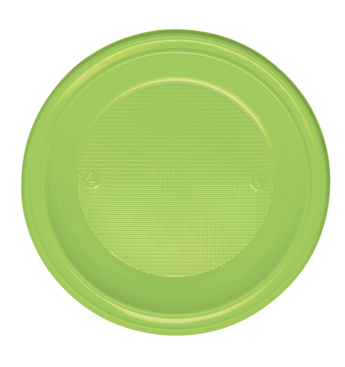 Talerz Plastikowe PS Głębokie Zielony Limonka Ø220mm (600 Sztuk) Talerz Plastikowe PS Głębokie Zielony Limonka Ø220mm (600 Sztuk)