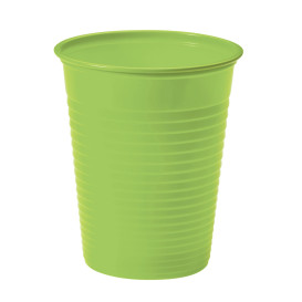 Kubki Plastikowe PS Zielony Limonka 200ml Ø7cm (50 Sztuk)