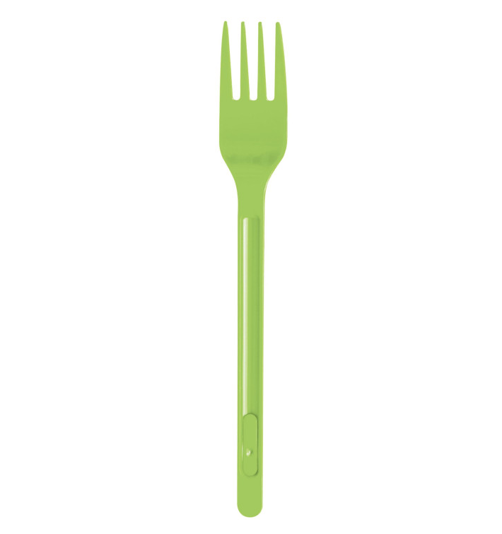 Widelczyki Plastikowe PS Zielony Limonka 175mm (600 Sztuk) Widelczyki Plastikowe PS Zielony Limonka 175mm (600 Sztuk)