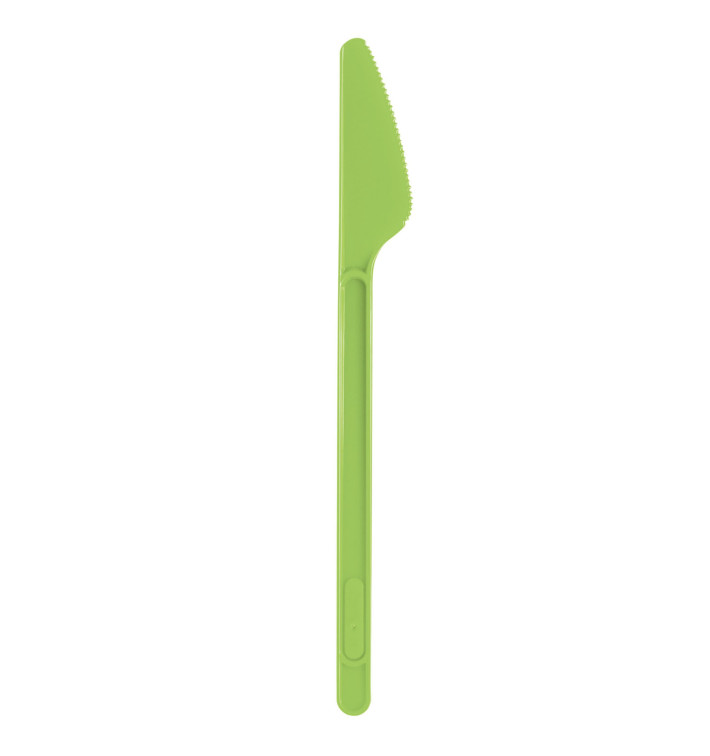 Nóż Plastikowi Zielony Limonka PS 175mm (20 Sztuk) Nóż Plastikowi Zielony Limonka PS 175mm (20 Sztuk)