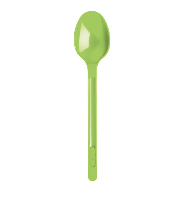 Łyżka Plastikowe Zielony Limonka PS 175mm (20 Sztuk) Łyżka Plastikowe Zielony Limonka PS 175mm (20 Sztuk)