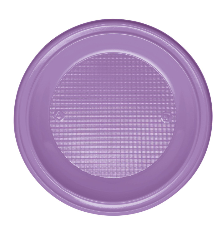 Talerz Plastikowe PS Głębokie Liliowa Ø220 mm (30 Sztuk) Talerz Plastikowe PS Głębokie Liliowa Ø220 mm (30 Sztuk)