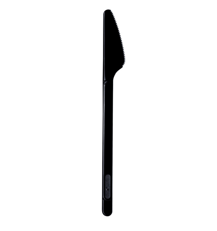 Nóż Plastikowi PS Czarni 175mm (20 Sztuk) Nóż Plastikowi PS Czarni 175mm (20 Sztuk)