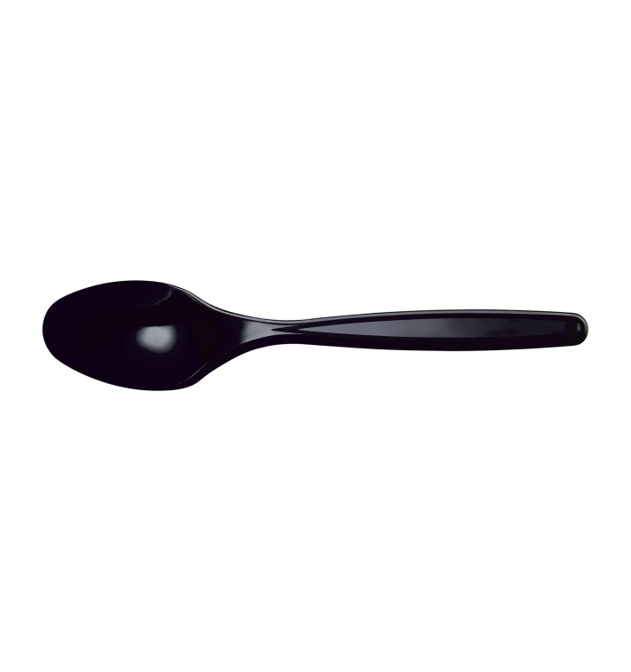 Łyżeczki Plastikowe PS Czarni 120mm (1200 Sztuk) Łyżeczki Plastikowe PS Czarni 120mm (1200 Sztuk)
