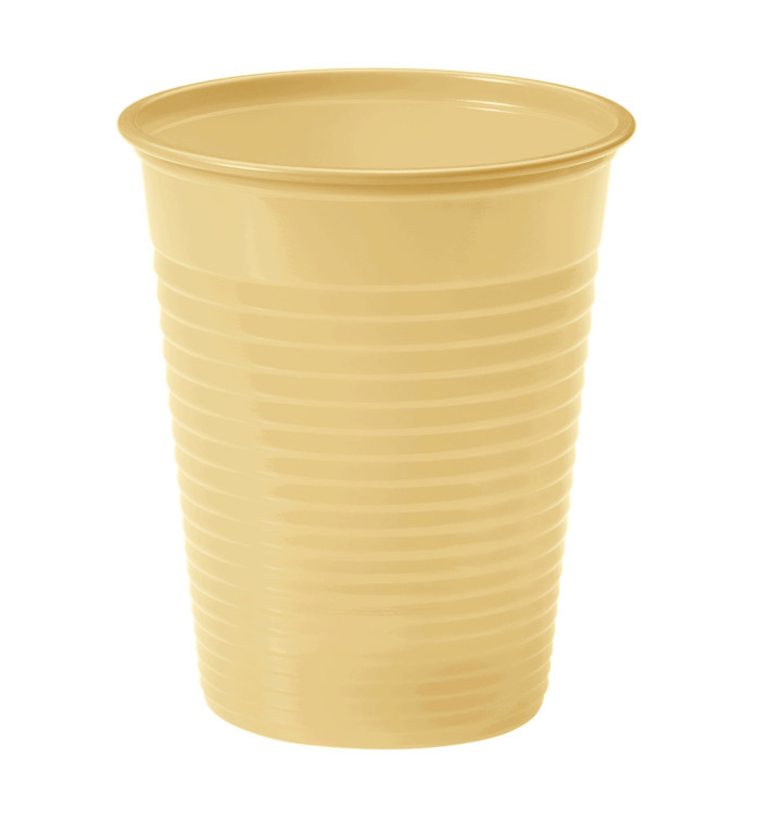Kubki Plastikowe PS Kremowy 200ml Ø7cm(50 Sztuk) Kubki Plastikowe PS Kremowy 200ml Ø7cm(50 Sztuk)