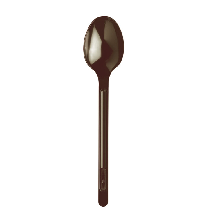 Łyżka Plastikowe PS Czekolada 175mm (20 Sztuk) Łyżka Plastikowe PS Czekolada 175mm (20 Sztuk)