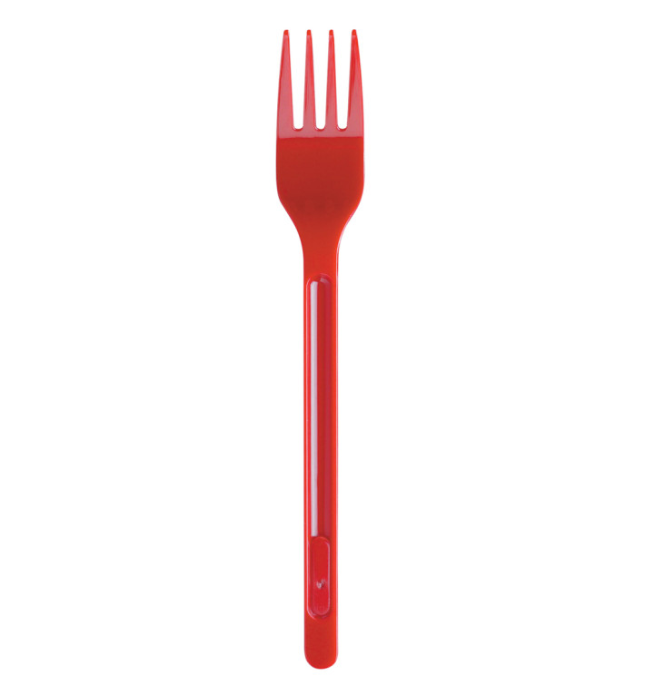 Widelczyki Plastikowe PS Czerwerne 165mm (600 Sztuk) Widelczyki Plastikowe PS Czerwerne 165mm (600 Sztuk)