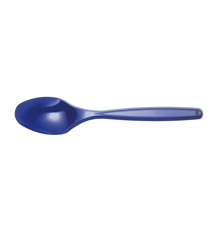 Łyżeczki Plastikowe PS Niebieski Ciemny 120mm (1200 Sztuk) Łyżeczki Plastikowe PS Niebieski Ciemny 120mm (1200 Sztuk)