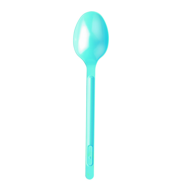 Łyżka Plastikowe PS Niebieski Światło 175mm (600 Sztuk) Łyżka Plastikowe PS Niebieski Światło 175mm (600 Sztuk)
