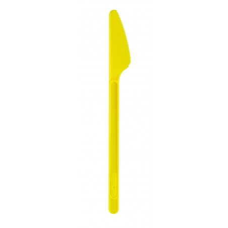 Nóż Plastikowy Żółty PS 175mm (600 Sztuk)