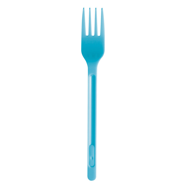 Widelczyki Plastikowe PS Turkusowe 175mm (20 Sztuk) Widelczyki Plastikowe PS Turkusowe 175mm (20 Sztuk)