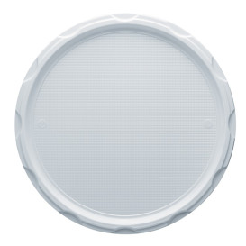 Talerz Plastikowe PS do Pizzi Białe 320 mm (500 Sztuk)