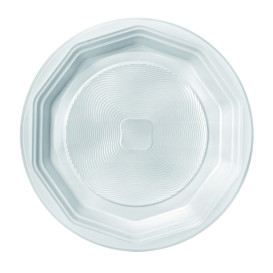 Talerz Plastikowe PP Głębokie Białe "Deka" 220 mm (400 Sztuk)