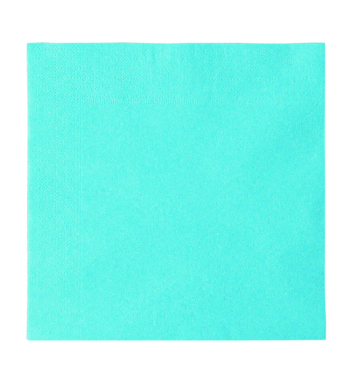 Serwetki Papierowe 2 Warstwy Niebieski Światło 33x33cm (50 Sztuk) Serwetki Papierowe 2 Warstwy Niebieski Światło 33x33cm (50 Sztuk)