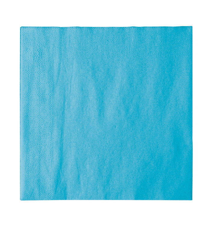 Serwetki Papierowe 2 Warstwy Turkusowe 33x33cm (50 Sztuk) Serwetki Papierowe 2 Warstwy Turkusowe 33x33cm (50 Sztuk)