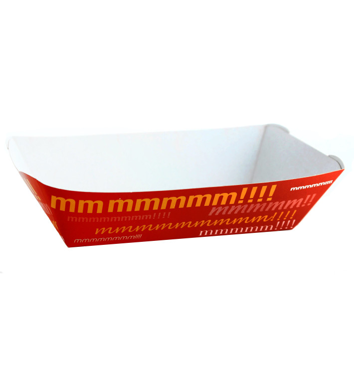 Tacki Łódki Papierowe 780ml 155x90x55mm (450 Sztuk) Tacki Łódki Papierowe 780ml 155x90x55mm (450 Sztuk)