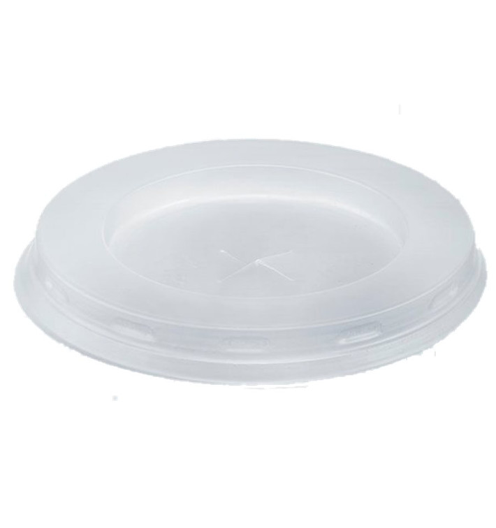 Wieczko Płaskiez z Krzyżykiem PS Białe Ø7,2cm (100 Sztuk) Wieczko Płaskiez z Krzyżykiem PS Białe Ø7,2cm (100 Sztuk)