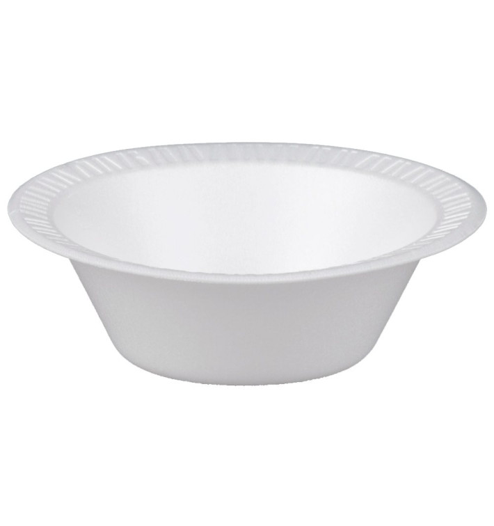 Miski Termiczne Styropianowe Laminowane Białe 360ml Ø15cm (125 Sztuk) Miski Termiczne Styropianowe Laminowane Białe 360ml Ø15cm (125 Sztuk)