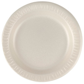 Talerz Termiczni Styropianowe "Quiet Classic" Laminowane Miód Ø180mm (125 Sztuk)