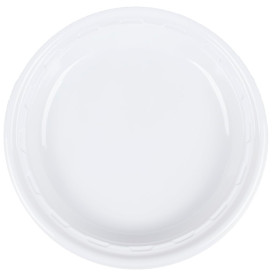 Talerz Plastikowe PS "Famous Impact" Białe Ø260mm (125 Sztuk)