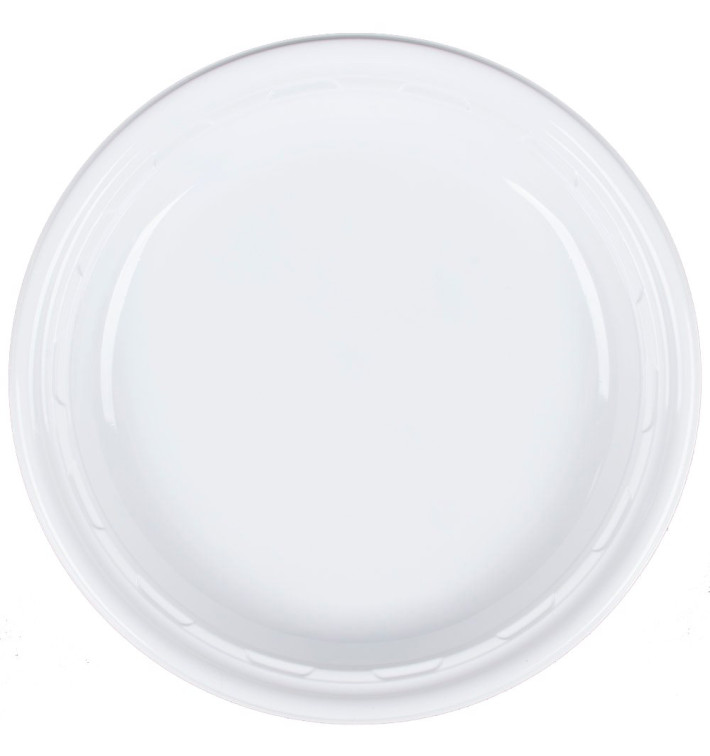 Talerz Plastikowe PS "Famous Impact" Białe Ø230mm (500 Sztuk) Talerz Plastikowe PS "Famous Impact" Białe Ø230mm (500 Sztuk)