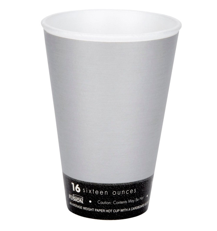 Szklanki Termiczne Fusion "Steele" 16Oz/473ml Ø9,4cm (25 Sztuk) Szklanki Termiczne Fusion "Steele" 16Oz/473ml Ø9,4cm (25 Sztuk)