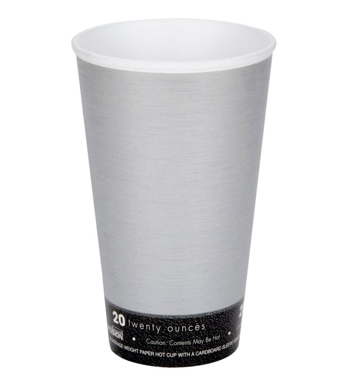 Szklanki Termiczne Fusion "Steele" 20Oz/591ml Ø9,4cm (500 Sztuk) Szklanki Termiczne Fusion "Steele" 20Oz/591ml Ø9,4cm (500 Sztuk)