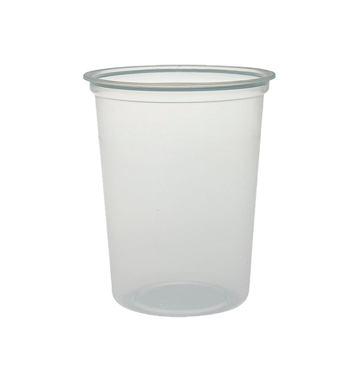 Pojemniki Plastikowe PP "Deli" 32Oz/960ml Przezroczyste Ø120mm (25 Sztuk) Pojemniki Plastikowe PP "Deli" 32Oz/960ml Przezroczyste Ø120mm (25 Sztuk)