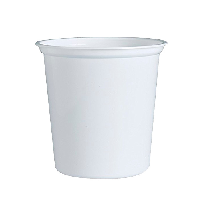 Pojemniki Plastikowe PP "Deli" 32Oz/960ml Białe Ø120mm (25 Sztuk)