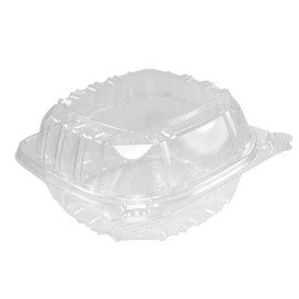 Miski z Pokrywką na Zawiasie OPS "Clear Seal" 167ml (500 Sztuk)