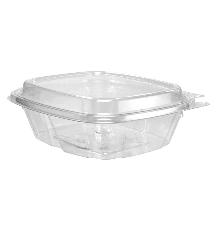 Pojemniki z Plombą Plastikowe PET Pokrywka 240ml (100 Sztuk) Pojemniki z Plombą Plastikowe PET Pokrywka 240ml (100 Sztuk)