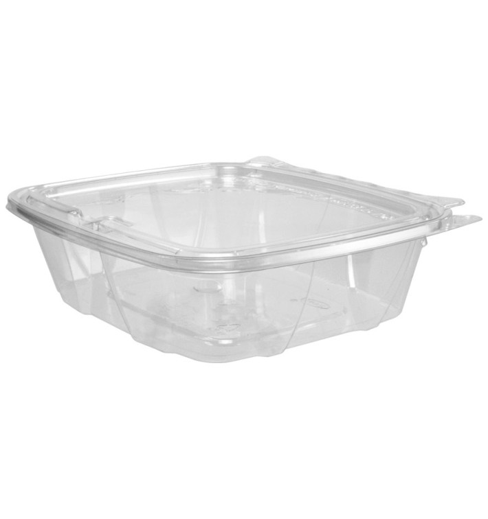 Pojemniki z Plombą Plastikowe PET Wieczko Płaskie 710ml (100 Sztuk) Pojemniki z Plombą Plastikowe PET Wieczko Płaskie 710ml (100 Sztuk)