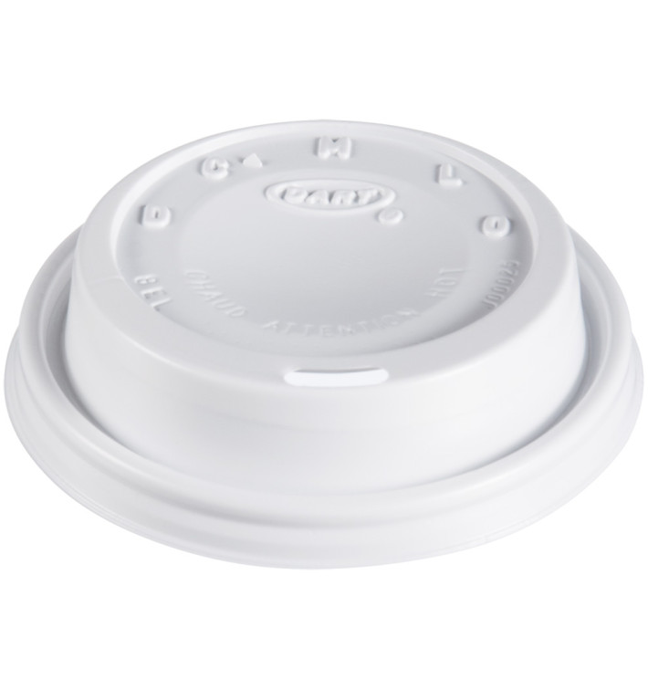 Pokrywka Plastikowe PS "Cappuccino" Białe Ø8,1cm (100 Sztuk) Pokrywka Plastikowe PS "Cappuccino" Białe Ø8,1cm (100 Sztuk)