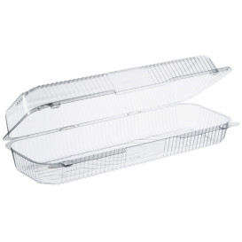 Pojemniki Plastikowe OPS "StayLock" Zawiasie Przezroczyste 1310ml (250 Sztuk)