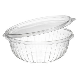 Miski Plastikowe PET "PresentaBowls" Zawiasie Płaski 950ml (150 Sztuk)