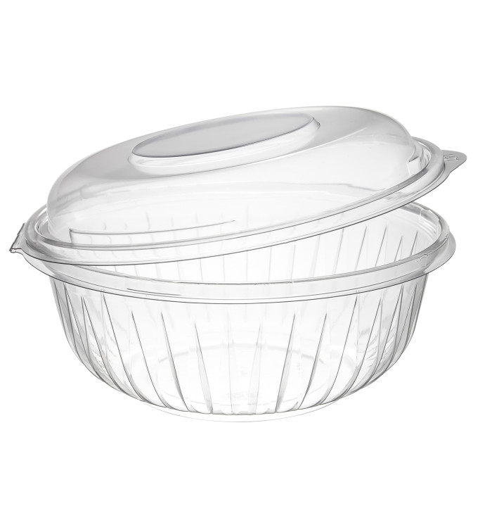 Miski Plastikowe PET "PresentaBowls" Zawiasie 950ml (150 Sztuk) Miski Plastikowe PET "PresentaBowls" Zawiasie 950ml (150 Sztuk)
