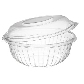Miski Plastikowe PET "PresentaBowls" Zawiasie 950ml (75 Sztuk)