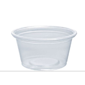 Miski na Sos PP Przezroczyste 25ml Ø4,8cm (2500 Sztuk)