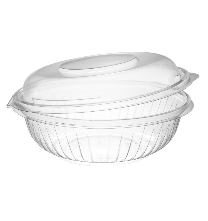 Miski Plastikowe PET "PresentaBowls" Zawiasie 710ml (150 Sztuk) Miski Plastikowe PET "PresentaBowls" Zawiasie 710ml (150 Sztuk)